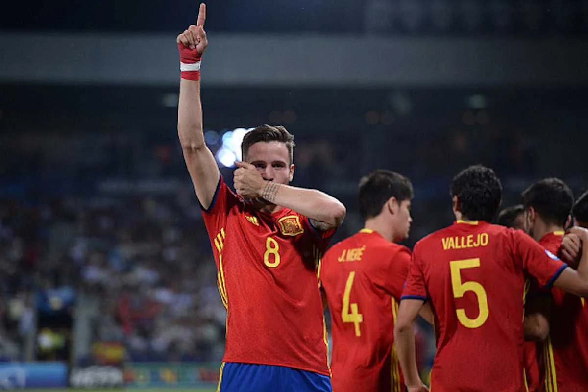 Сауль Ньїгес вивів Іспанію U-21 у фінал чемпіонату Європи / Getty Images
