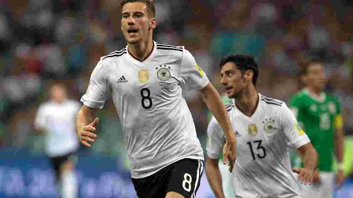 Германия благодаря дублю Горецки разгромила Мексику и вышла в финал Кубка Конфедераций-2017