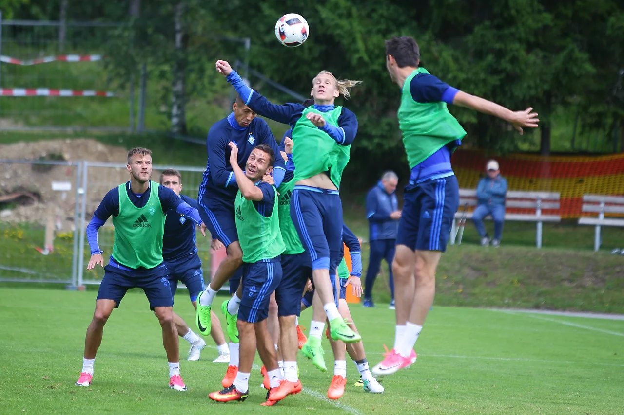 Динамо на тренировке / ФК Динамо