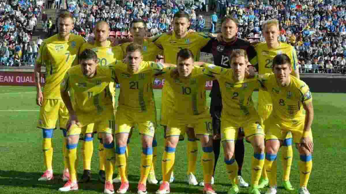 Сборная Украины поднялась на 25-е место в рейтинге ФИФА – официальный релиз июля 2017 года