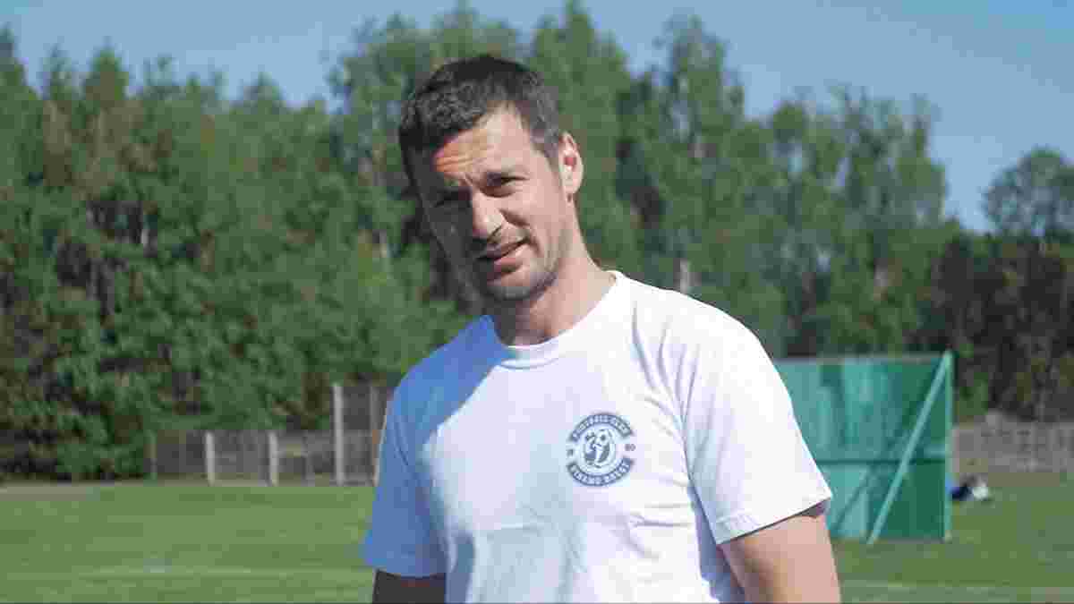Милевский провел мастер-класс в футбольной академии и первую тренировку в Динамо Брест