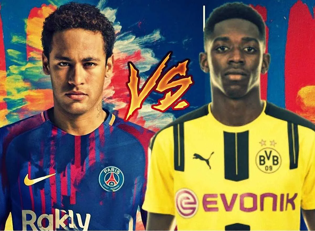 Неймар в ПСЖ, Дембеле йому на заміну