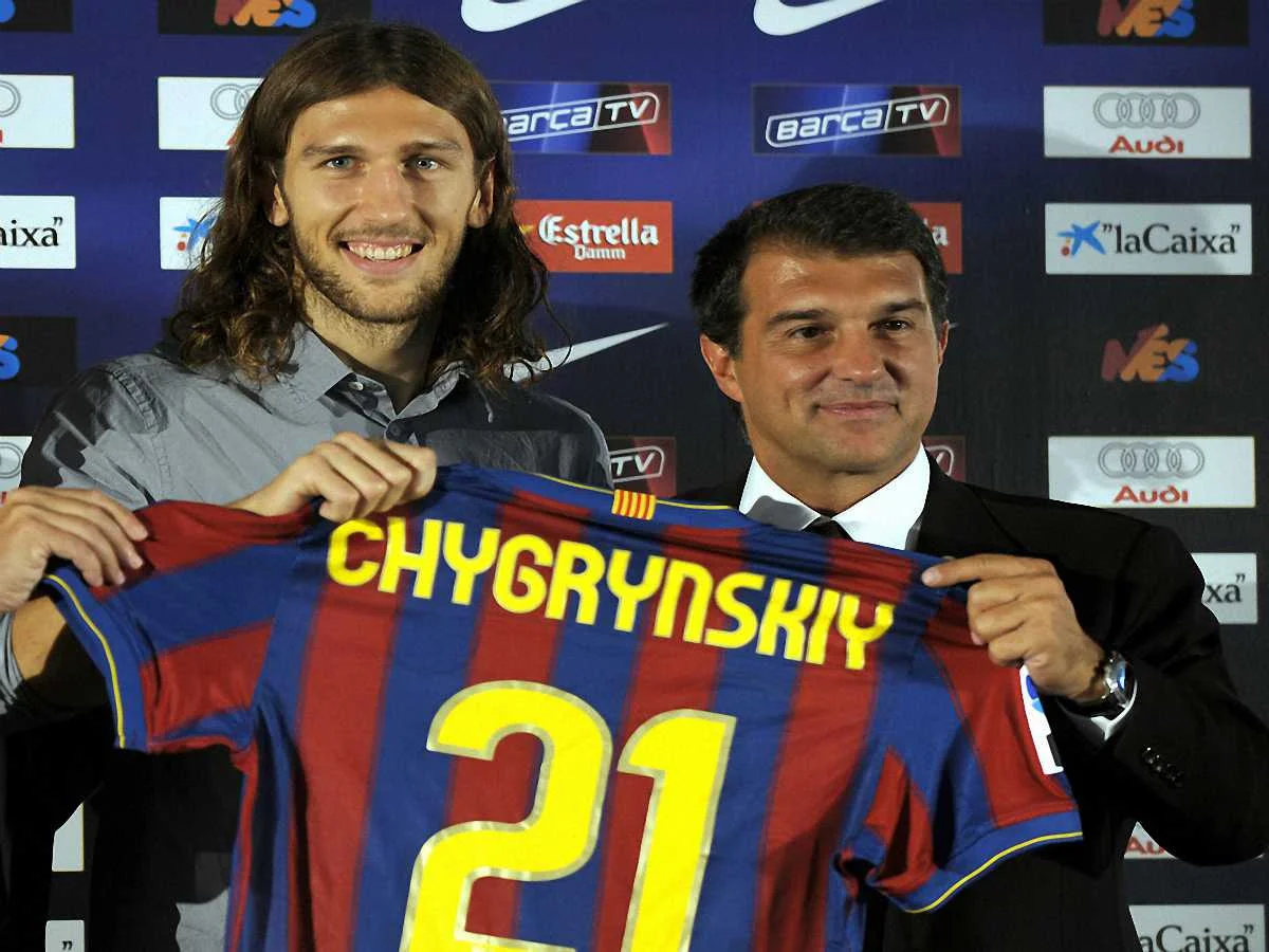 Дмитро Чигринський у Барселоні