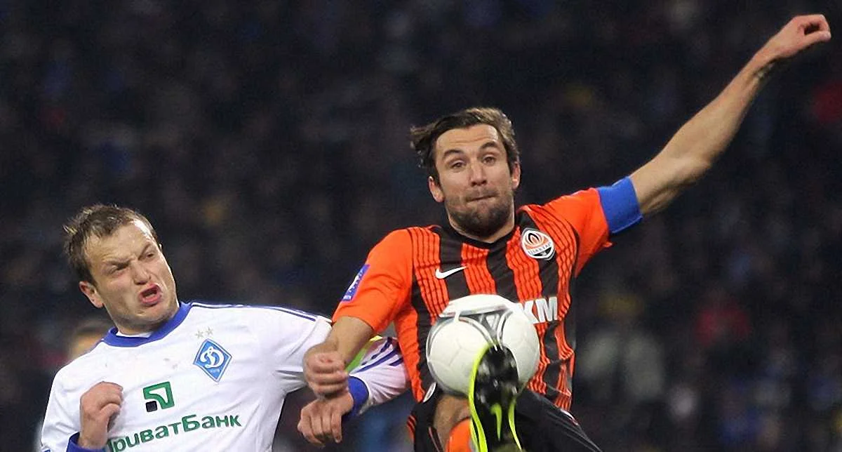 Олег Гусєв і Даріо Срна - символи нинішніх Динамо і Шахтаря