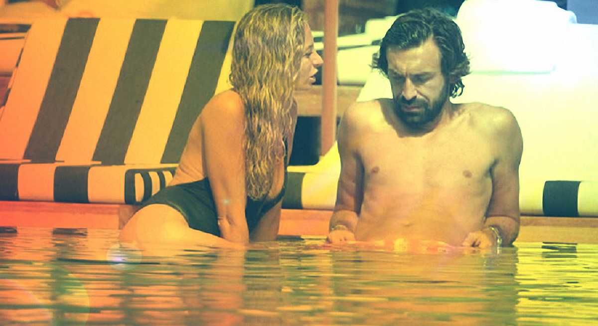 Андреа Пирло и Валентина Бальдини