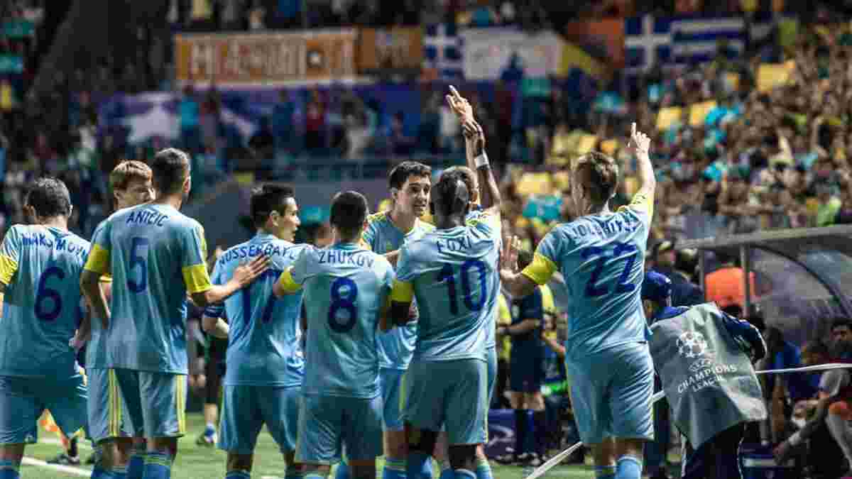 Лига чемпионов, второй квалификационный раунд: Астана выбила Спартакс