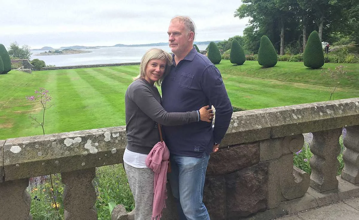 Раймондс Лайзанс і його дружина