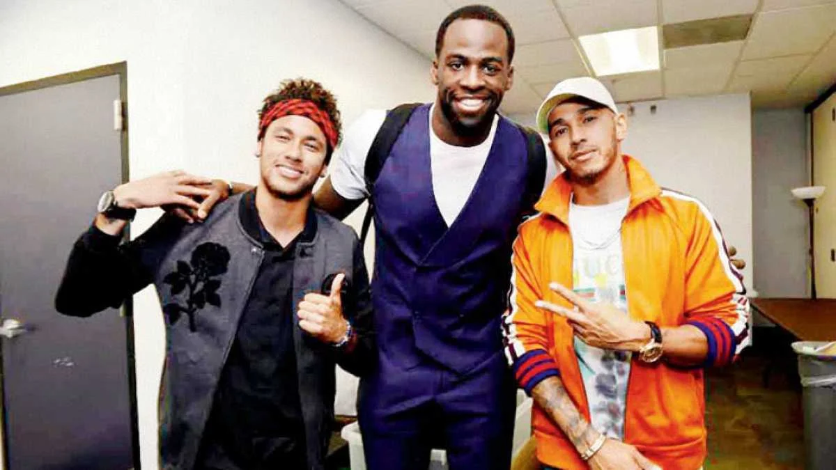 Неймар, Дреймонд Грін і Льюїс Хемілтон