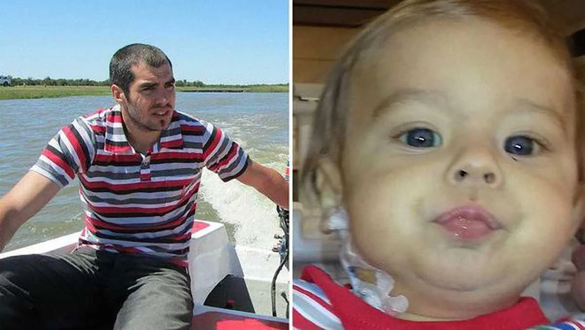 Алехандро Бенитес и спасенный им мальчик