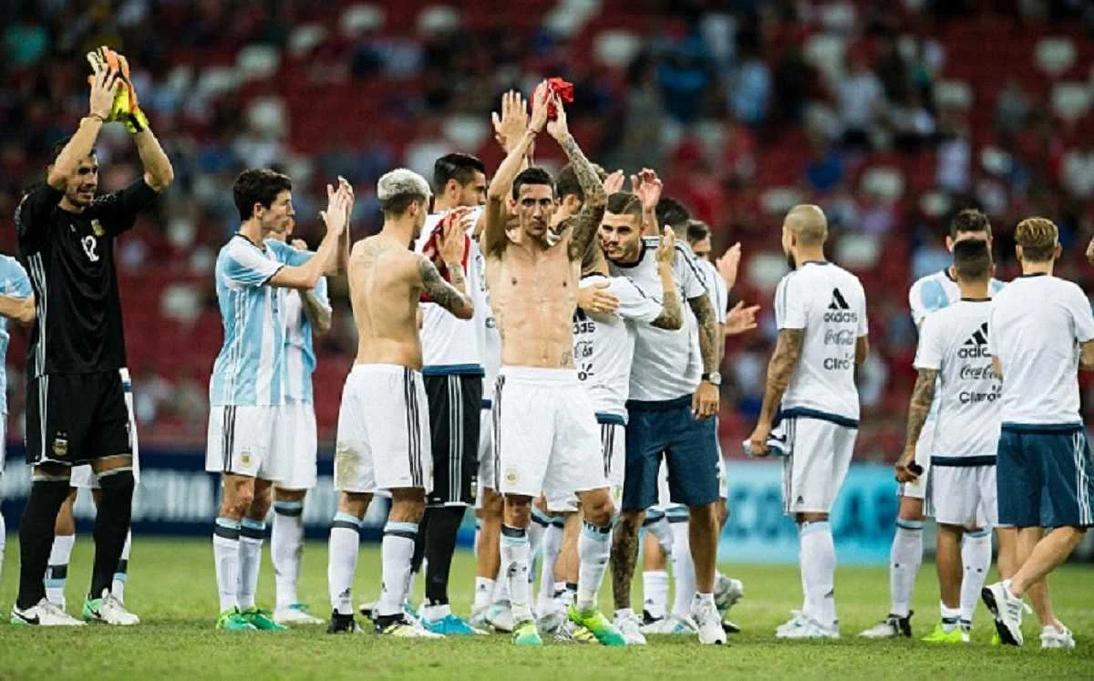 Ди Мария в сборной Аргентине / Getty Images