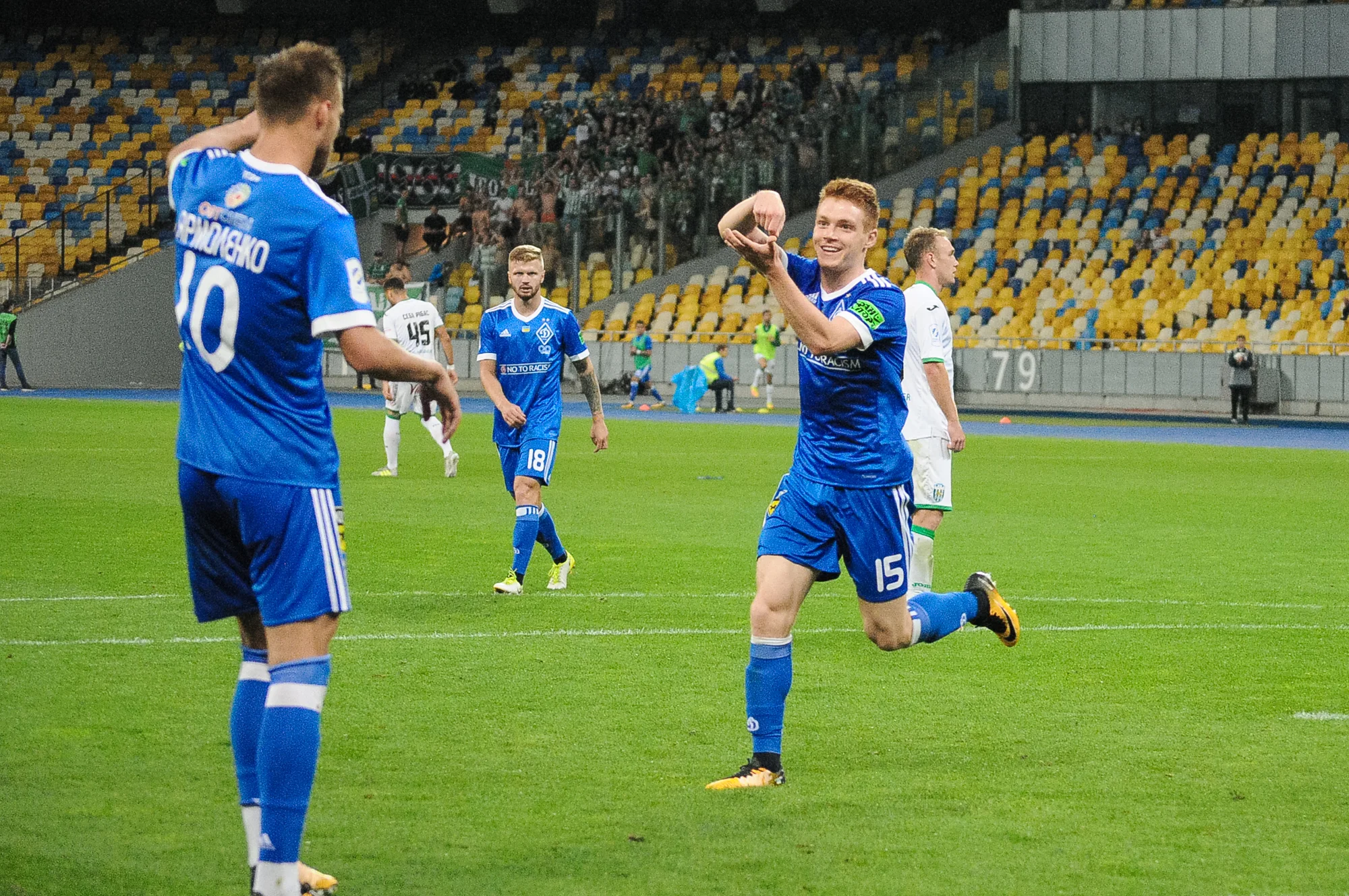 Герой туру – динамівець Віктор Циганков.