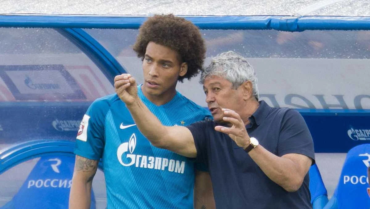 Аксель Витсель и Мирча Луческу