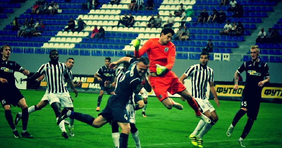 У Києві Олімпік зумів приємно здивувати / Фото В. Перегняка