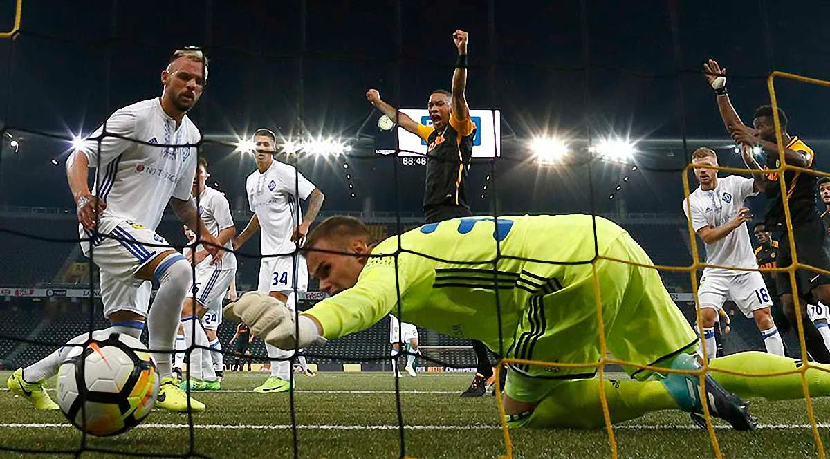 Максим Коваль не дотягнув / фото Янг Бойз