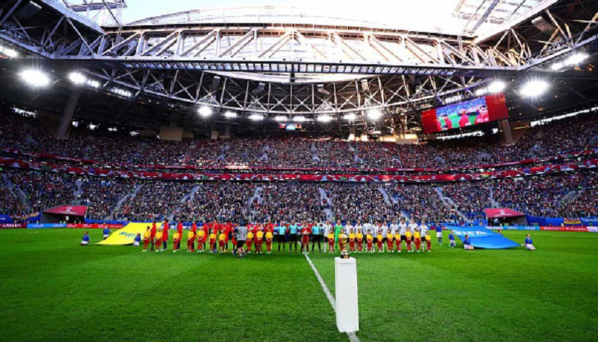 "Зеніт Арена" під час фіналу Кубка конфедерацій-2017