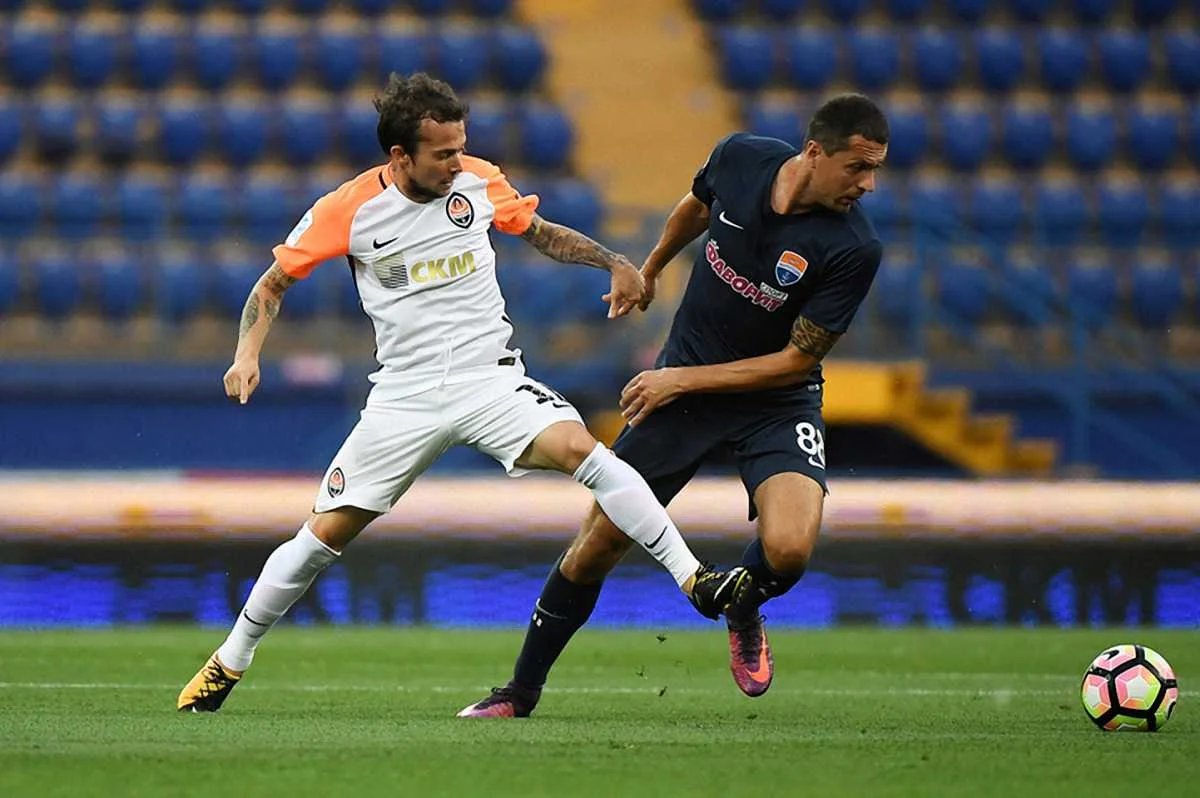 Бернард в матче / Фото ФК Шахтер