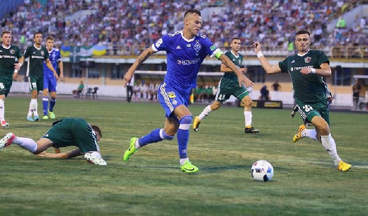 Динамо и Ворскла сыграли вничью
