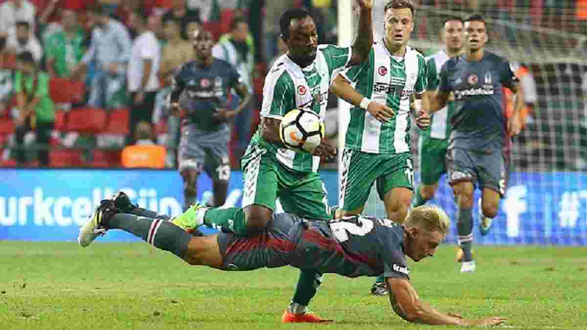Коньяспор стал обладателем Суперкубка Турции 2017, обыграв Бешикташ