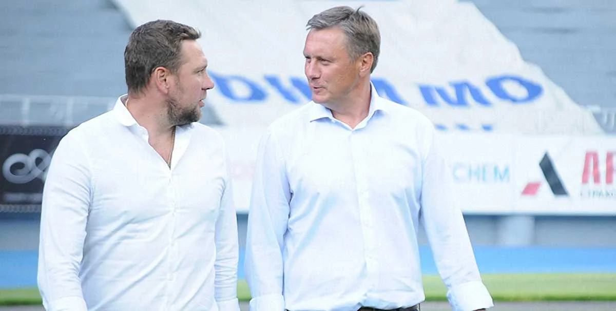 Александр Хацкевич (справа). Фото: Футбол 24