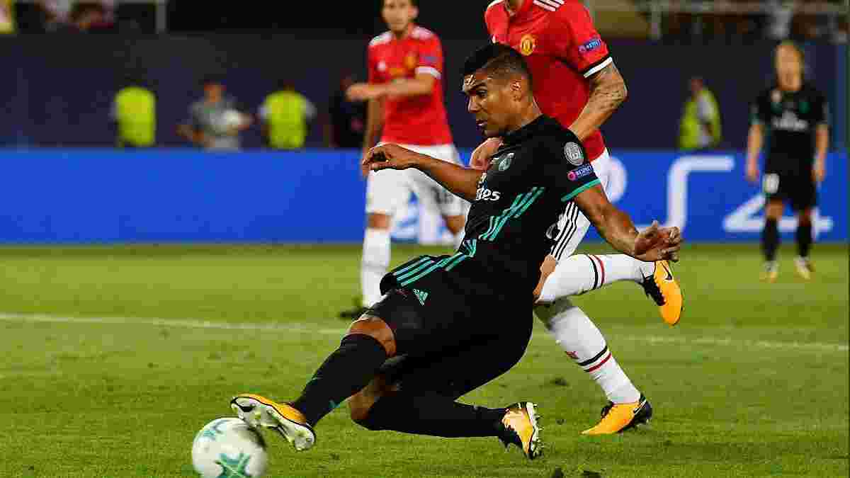 Реал – Манчестер Юнайтед: Каземиро открыл счет в матче