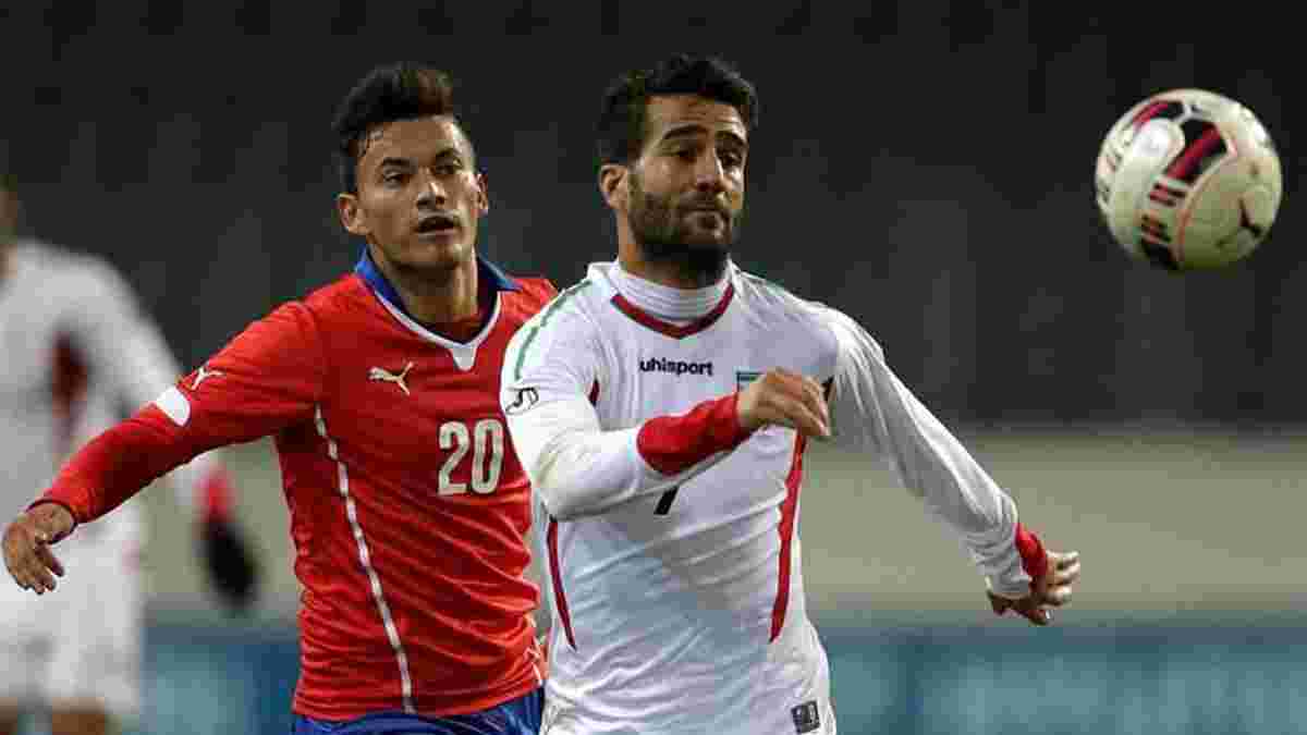 Гравців збірної Ірану вигнали з команди за участь у матчі Ліги Європи проти ізраїльського Маккабі