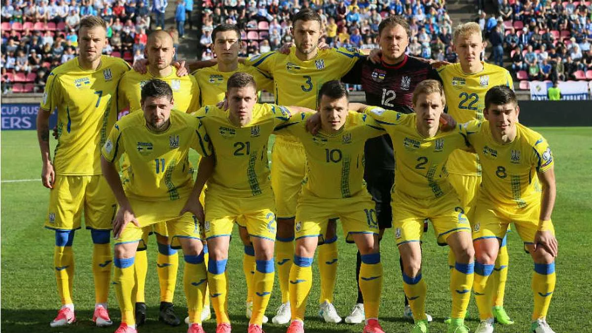 Сборная Украины / фото Е. Кравса