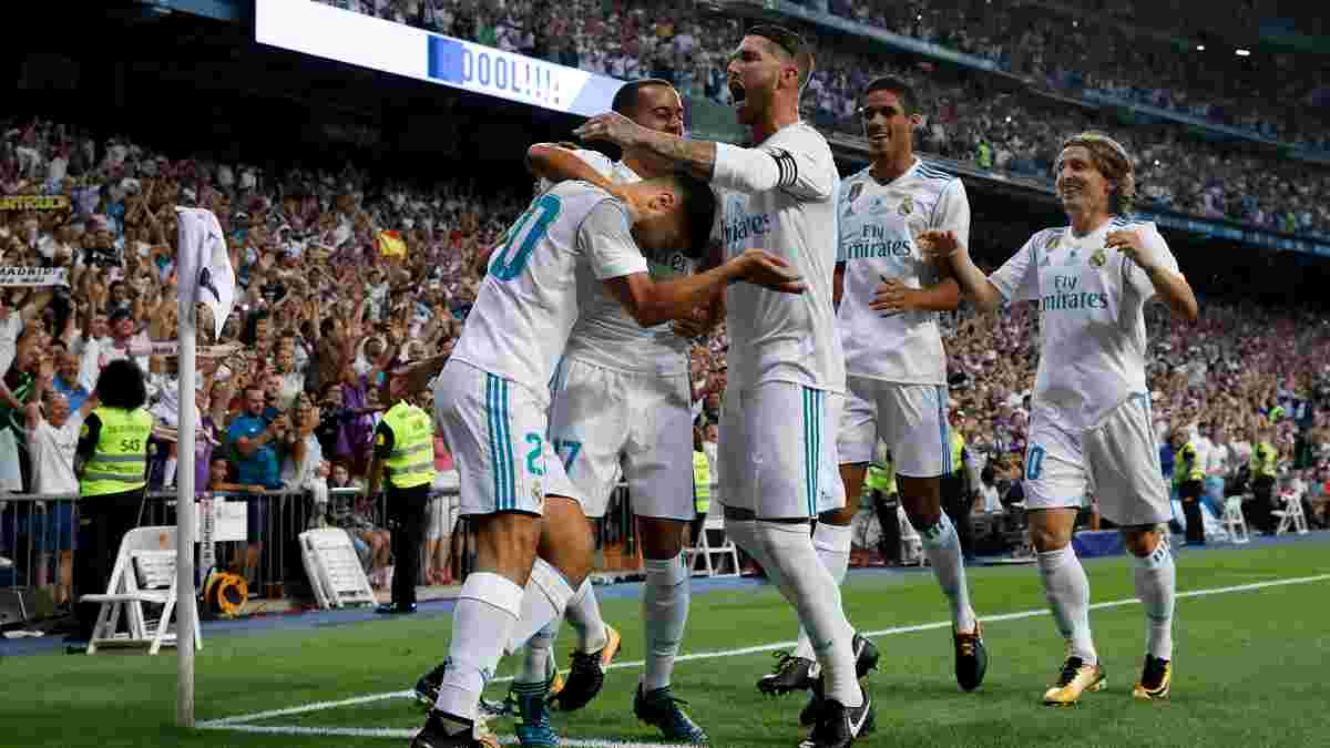 Реал второй раз победил Барселону и завоевал Суперкубок Испании 2017