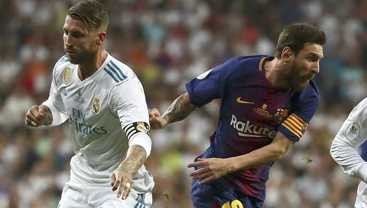 Рамос не упустил возможность позлить Месси / getty images