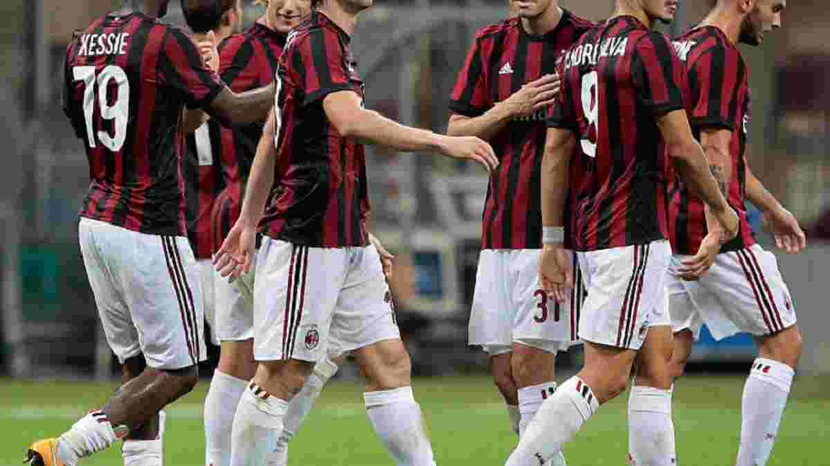 Милан впервые с 1993 года забил 6 голов в еврокубках