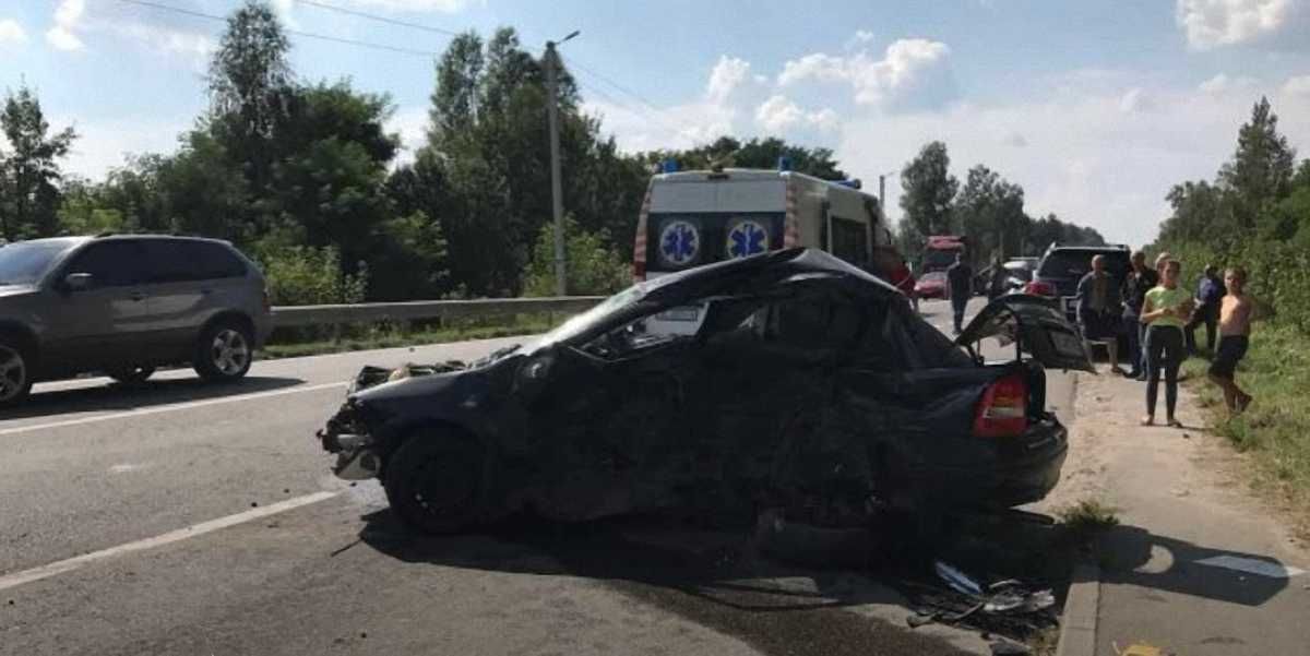 ДТП за участю кортежу Димінського / фото ZAXID.NET