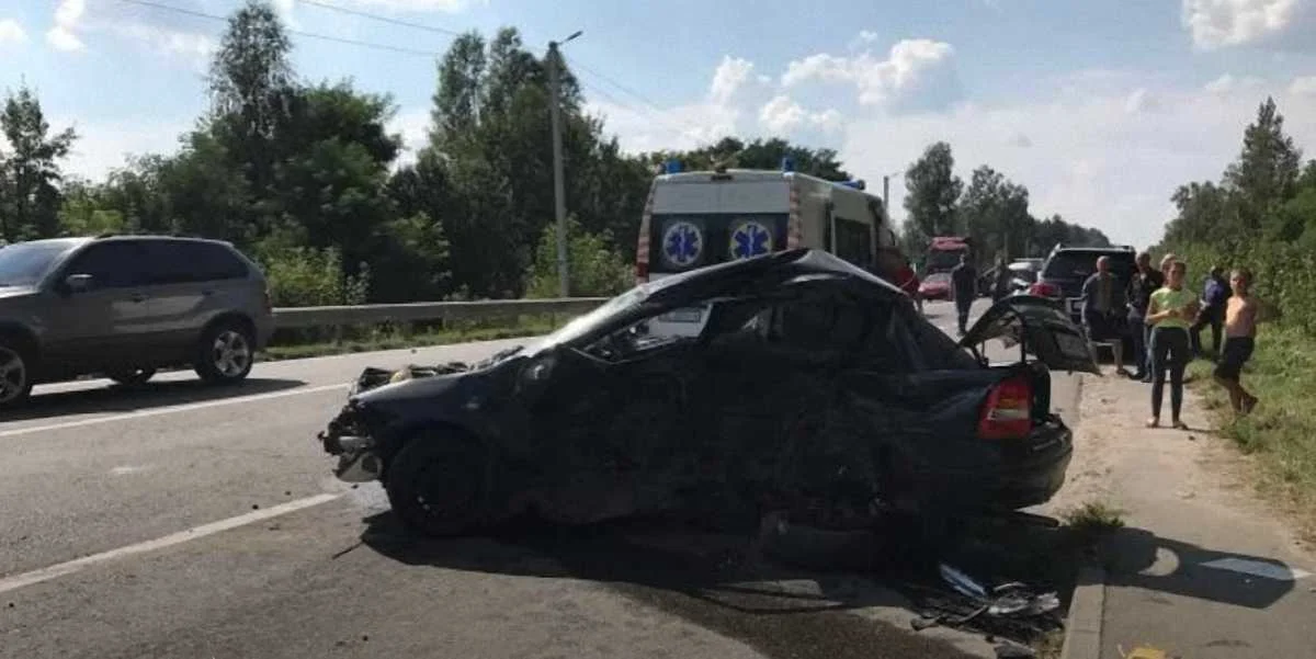 ДТП за участю кортежу Димінського / фото ZAXID.NET