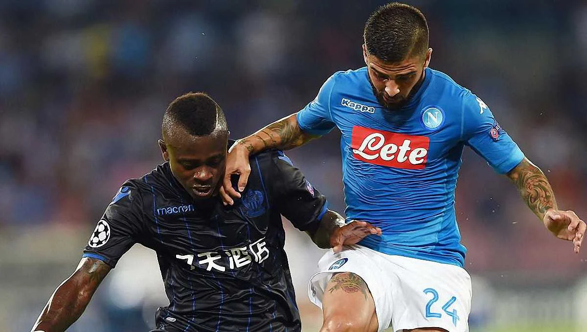 Сері у матчі з Наполі