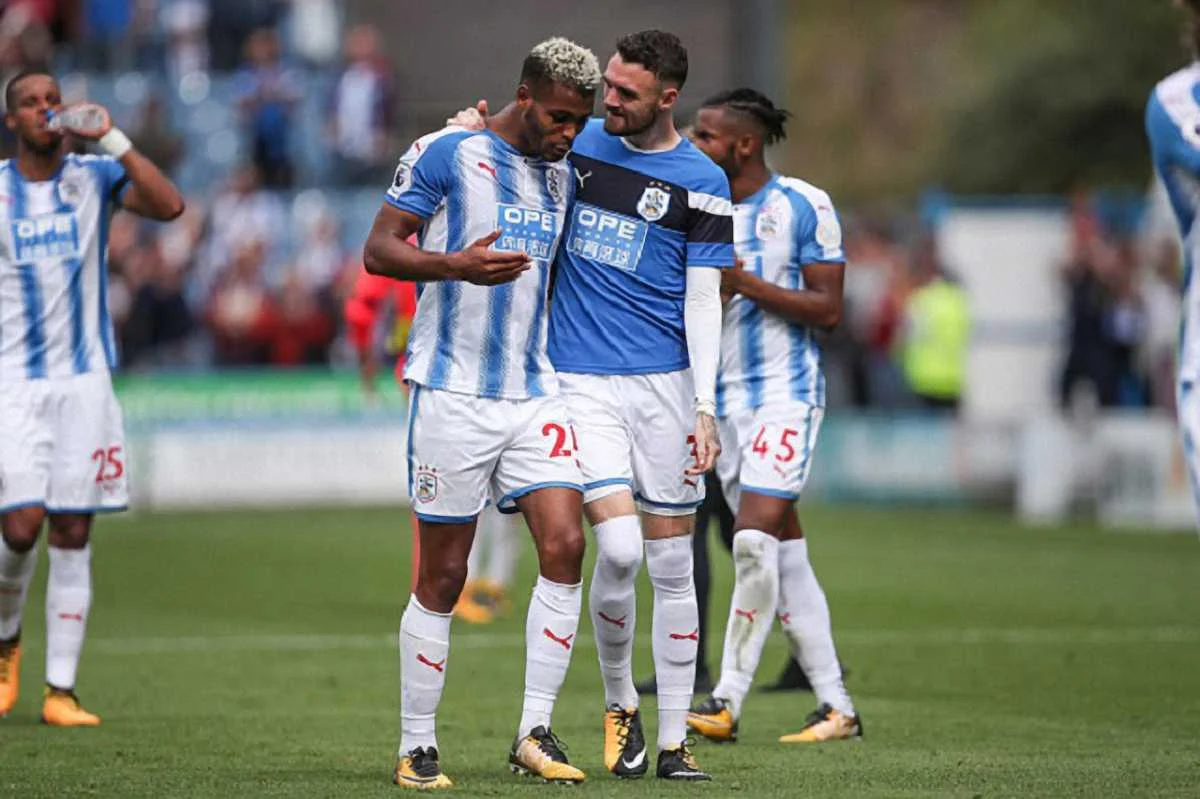 Хаддерсфілд святкує гол / getty images