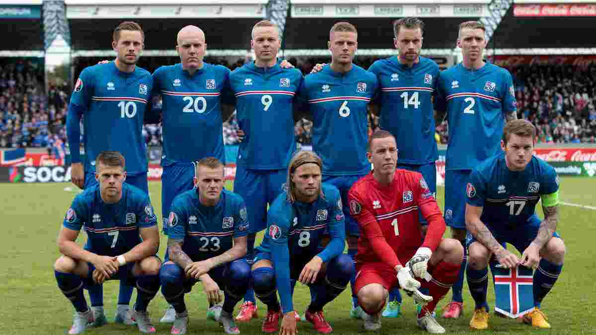 Исландия – Украина: стал известен состав исландцев
