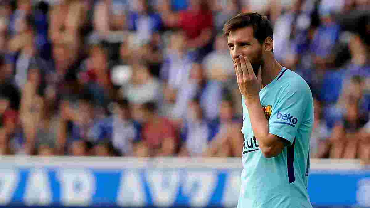 Алавес – Барселона: Мессі не реалізував свій 10-й пенальті у Прімері