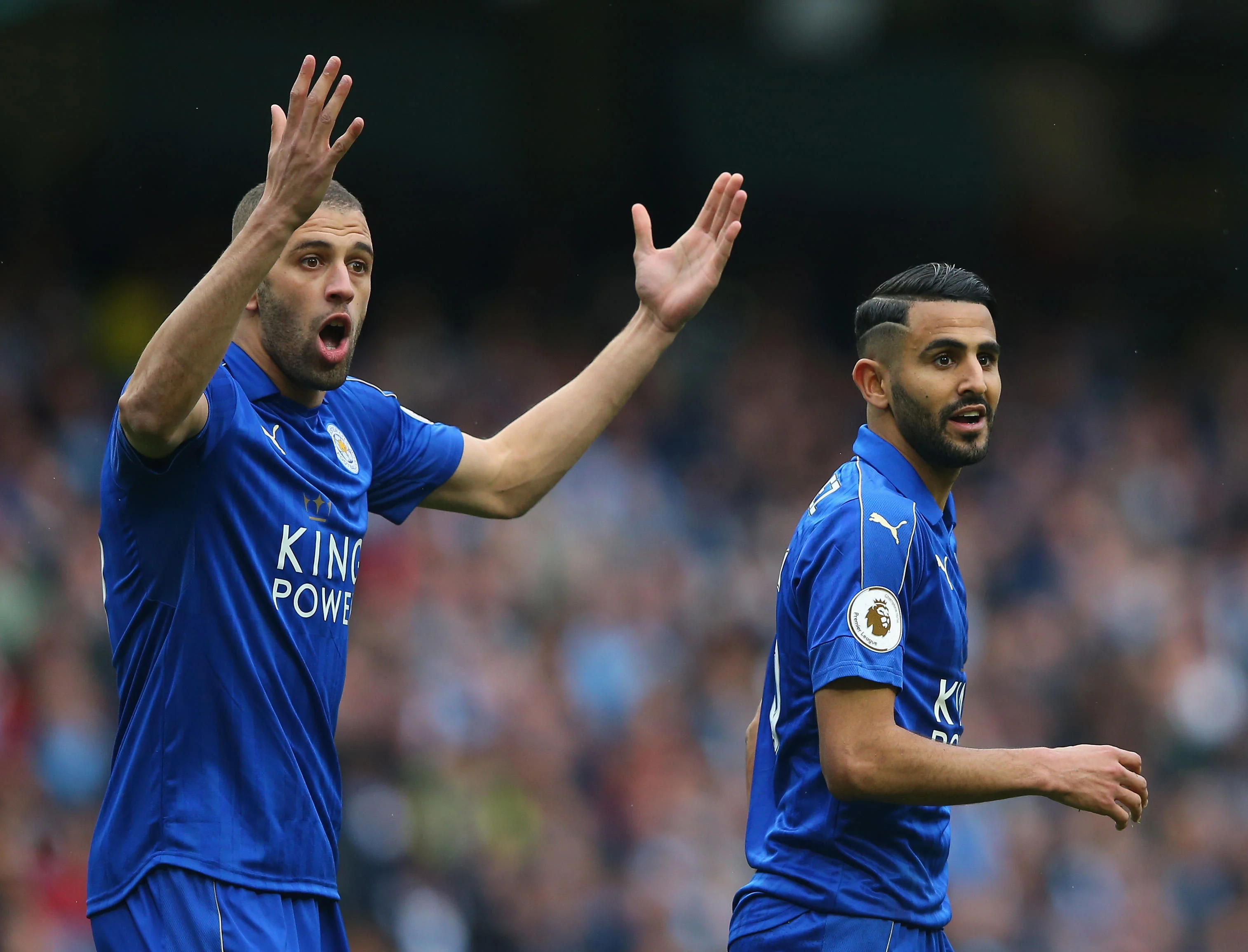 Ислам Слимани и Рияд Марез