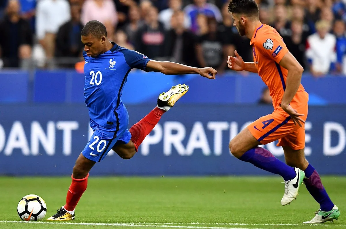 Кіліан Мбаппе забив свій перший гол за Францію