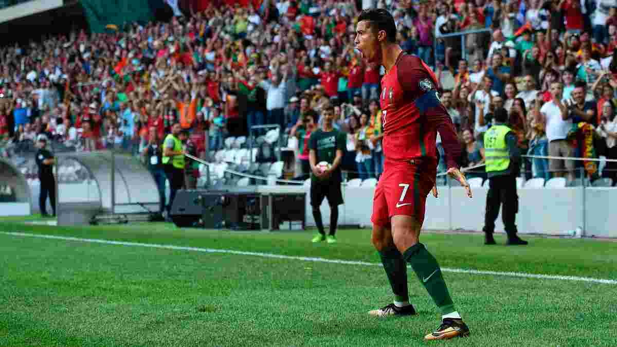 Відбір на ЧС-2018: Роналду відзначився хет-триком, Кадар голом допоміг Угорщині перемогти Латвію, Бельгія розбила Гібралтар