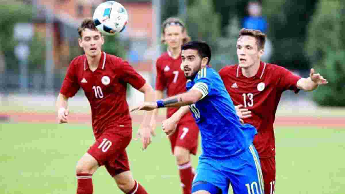 Украина U-21 сыграла вничью с Латвией U-21 в первом матче отбора на Евро-2019