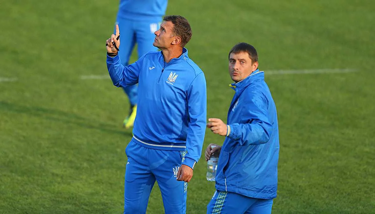 Тренировка сборной Украины / Фото А. Осипов