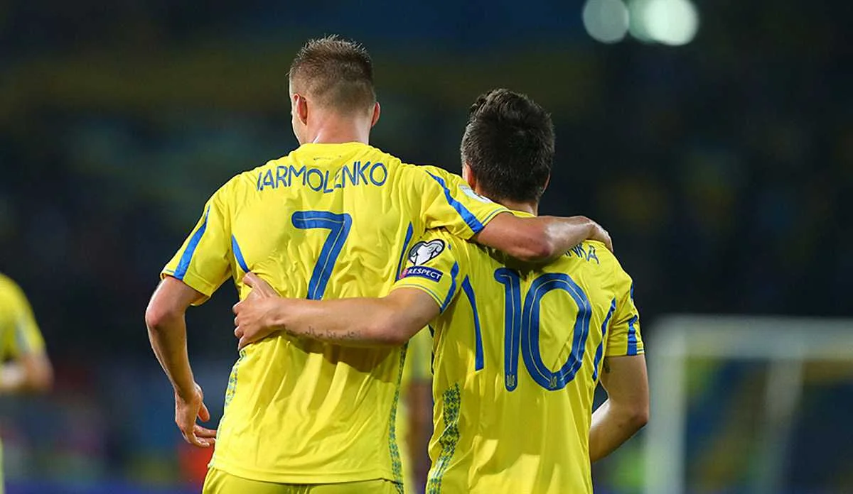 Андрій Ярмоленко та Євген Коноплянка. Фото: О. Осипов