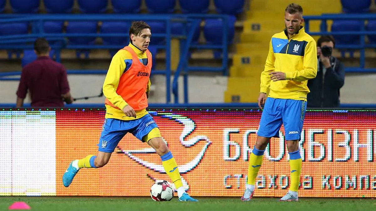 Денис Гармаш і Андрій Ярмоленко / фото О. Осипов