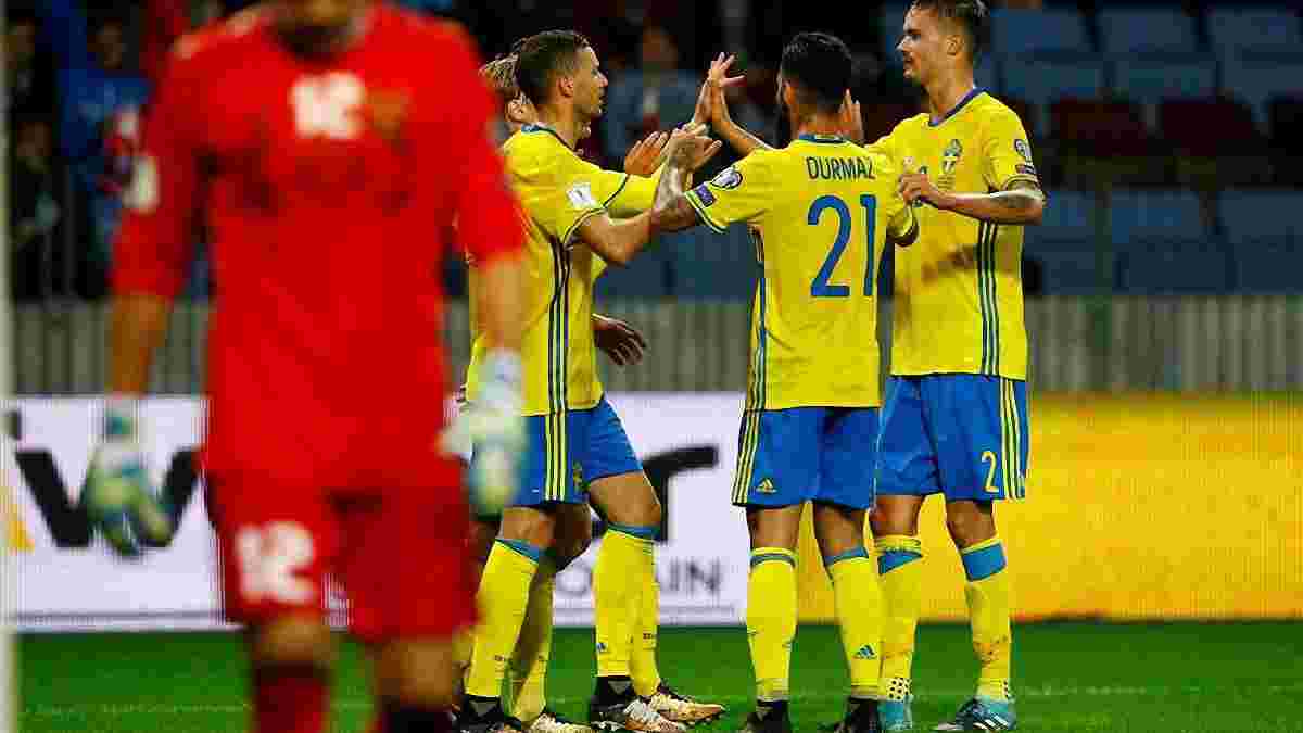 Білорусь – Швеція – 0:4 – Відео голів та огляд матчу