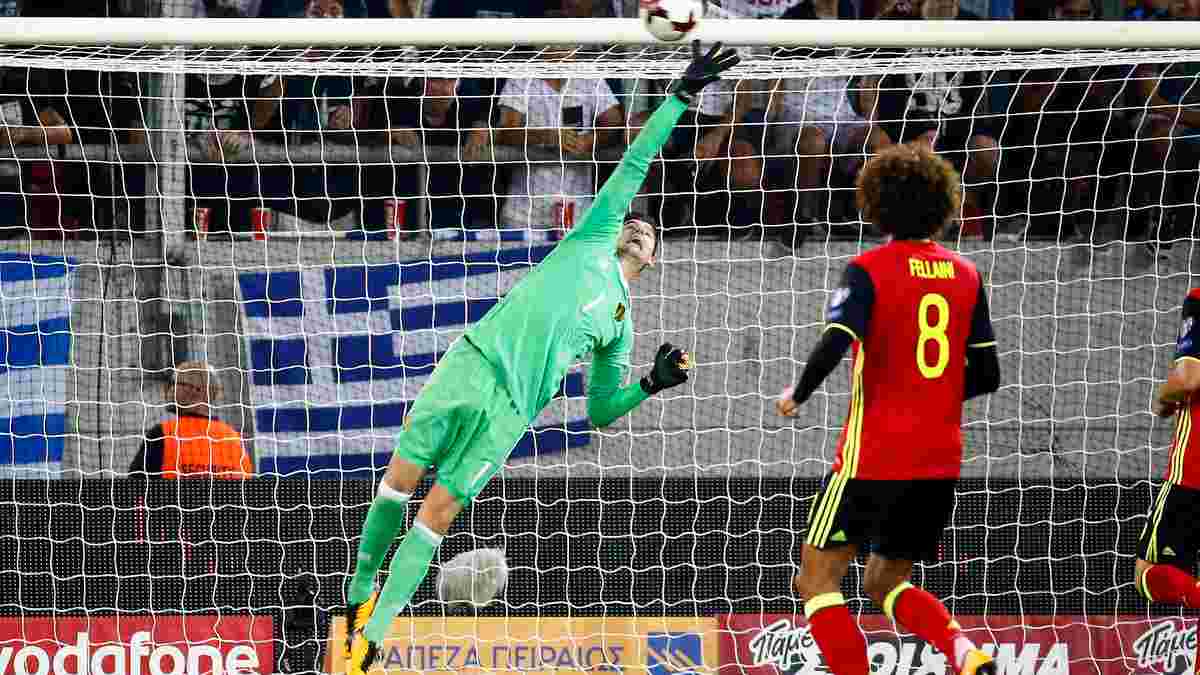 Бельгия минимально переиграла Грецию и прошла на Чемпионат мира