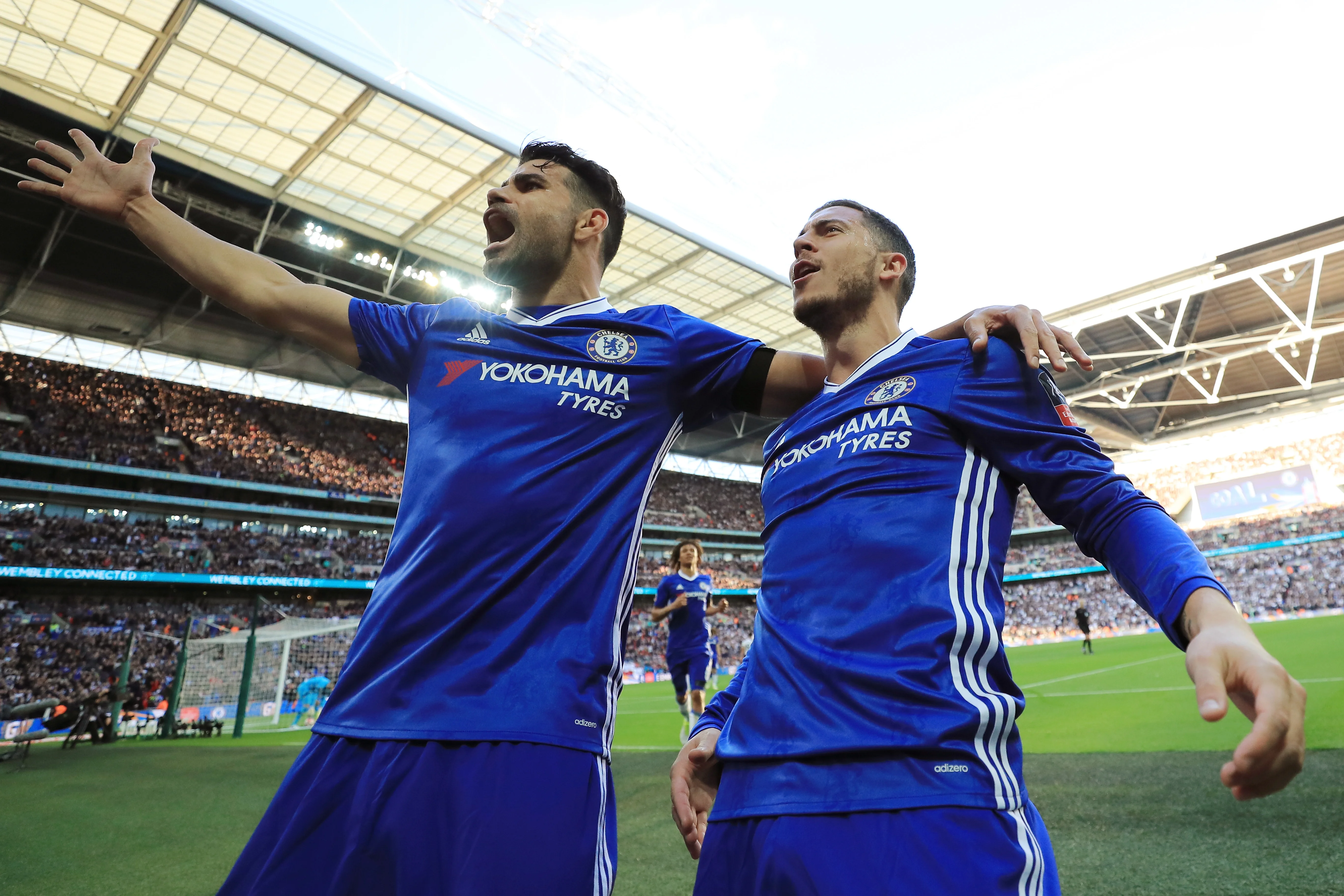 Дієго Коста та Еден Азар / Getty Images