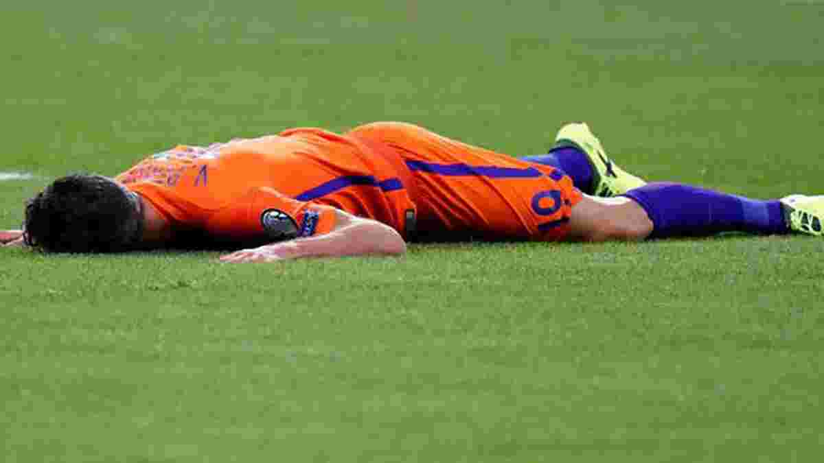 Ван Персі може завершити кар'єру через жахливу травму, отриману в матчі Франція – Нідерланди