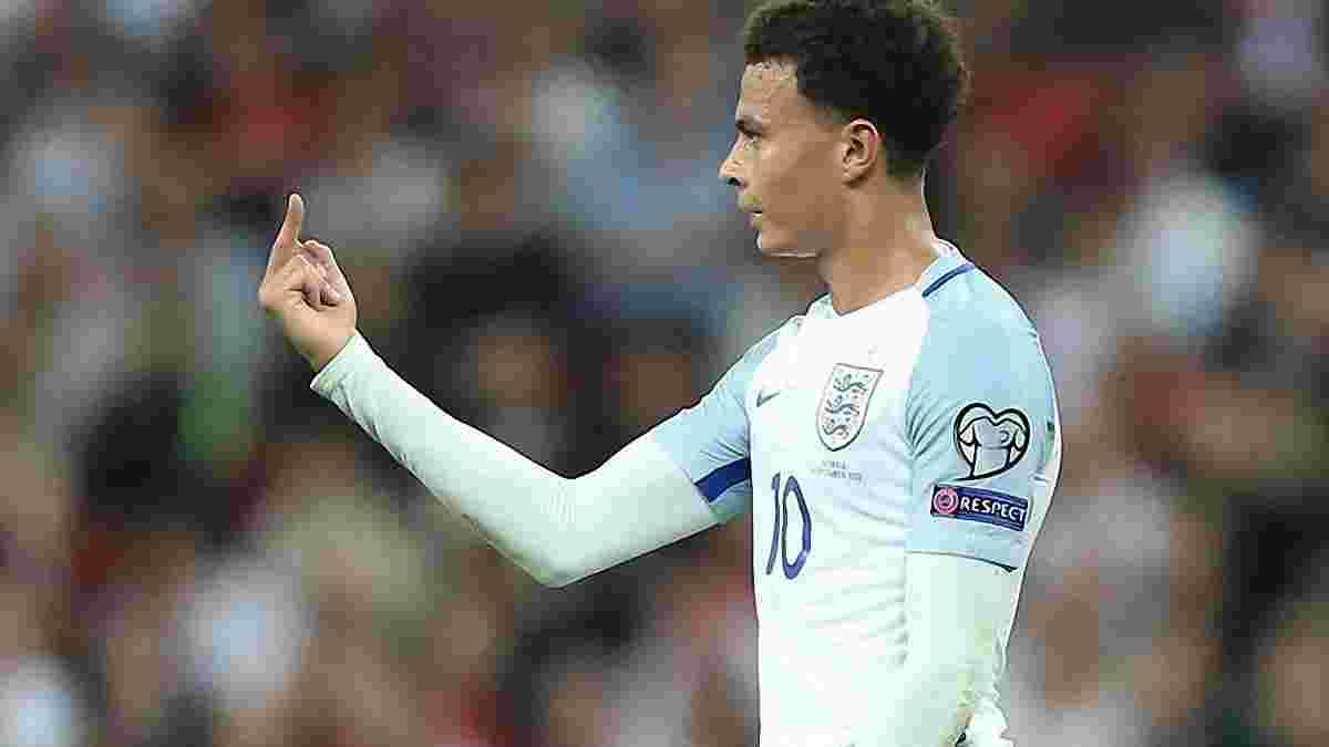 ФИФА открыла дисциплинарное производство против Деле Алли за то, что он показал средний палец в матче Англия – Словакия