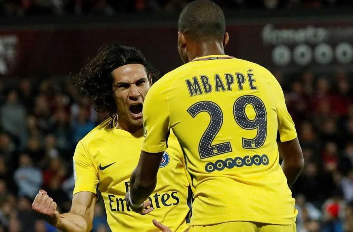 Мбаппе і Кавані / Reuters