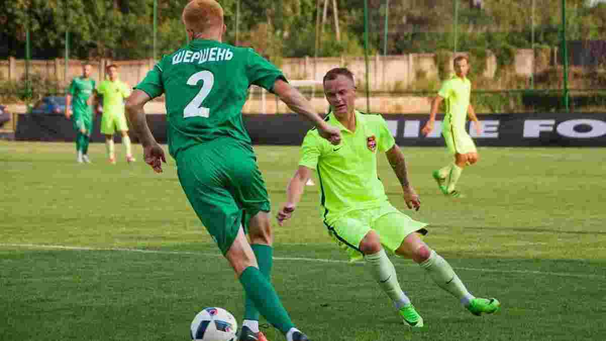 Захисник Зорі Шершень забив дивовижний гол у Першій лізі