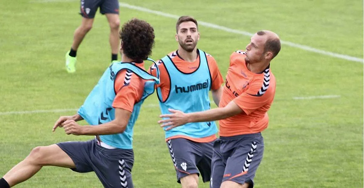 Зозуля на тренировке Альбасете